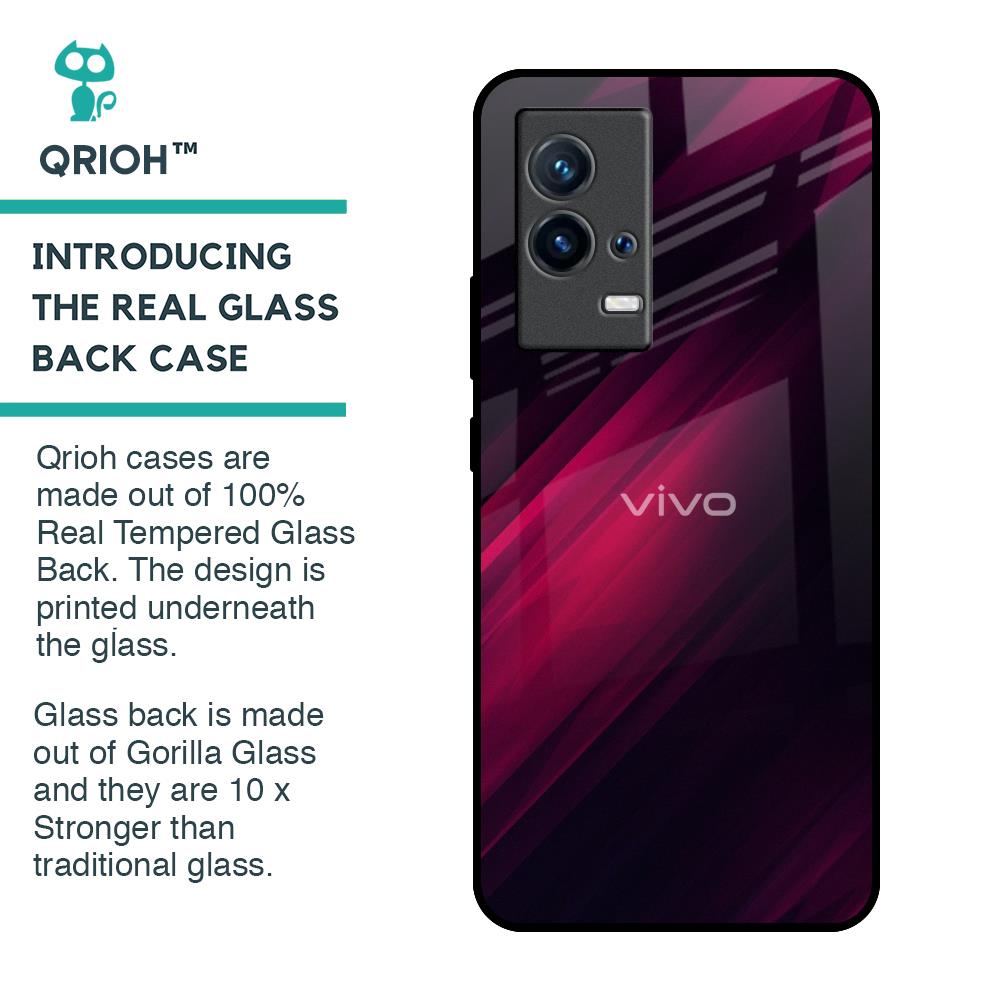 Razor Black Glass Case for IQOO 9 5G