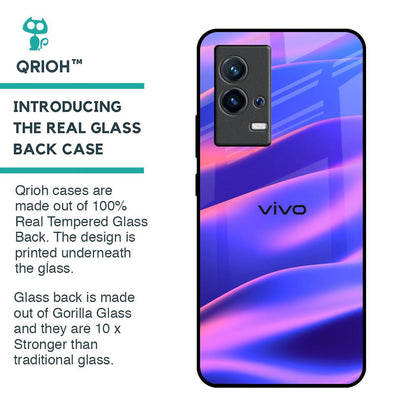 Colorful Dunes Glass Case for IQOO 9 5G