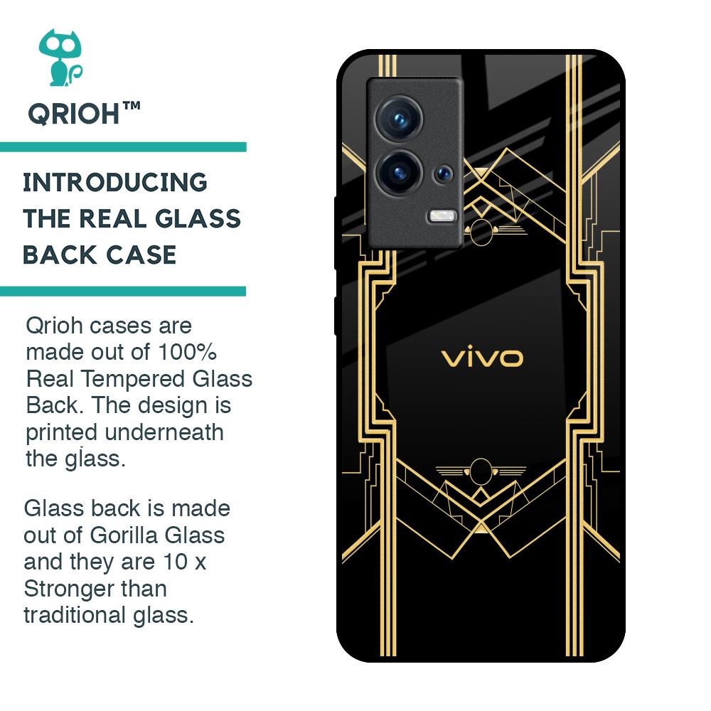 Sacred Logo Glass Case for IQOO 9 5G