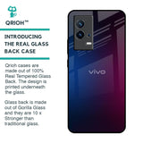 Mix Gradient Shade Glass Case For IQOO 9 5G