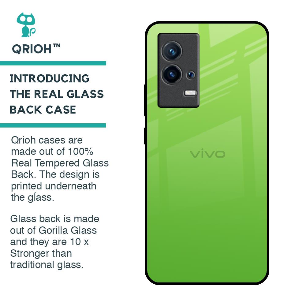 Paradise Green Glass Case For IQOO 9 5G