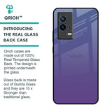 Indigo Pastel Glass Case For IQOO 9 5G