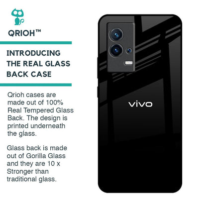 Jet Black Glass Case for IQOO 9 5G