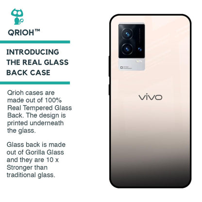 Dove Gradient Glass Case for IQOO 9 5G