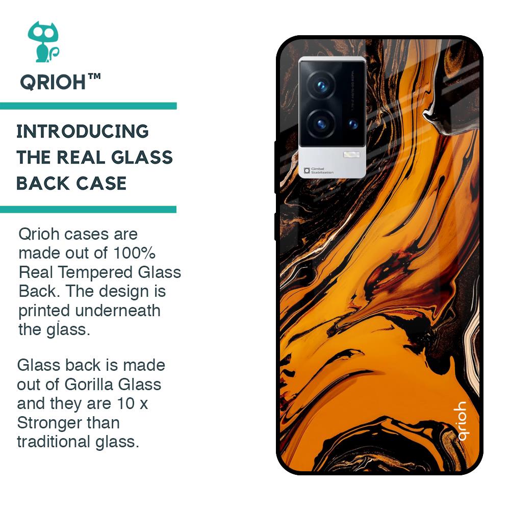 Secret Vapor Glass Case for IQOO 9 5G