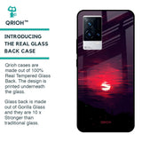 Morning Red Sky Glass Case For IQOO 9 5G