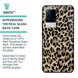 Leopard Seamless Glass Case For IQOO 9 5G