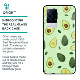 Avocado Green Glass Case For IQOO 9 5G