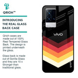 Abstract Arrow Pattern Glass Case For IQOO 9 5G