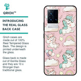 Balloon Unicorn Glass case for IQOO 9 5G