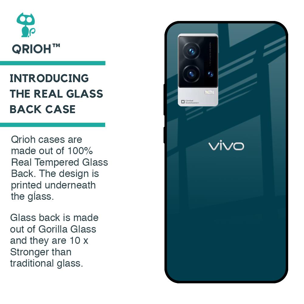 Emerald Glass Case for IQOO 9 5G