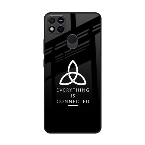 Everything Is Connected Redmi 10A Glass Back Cover Online
