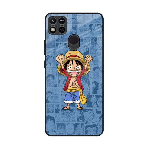 Chubby Anime Redmi 10A Glass Back Cover Online