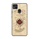 Magical Map Redmi 10A Glass Back Cover Online
