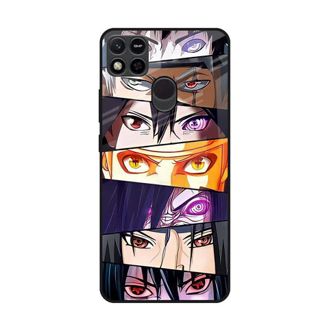 Anime Eyes Redmi 10A Glass Back Cover Online