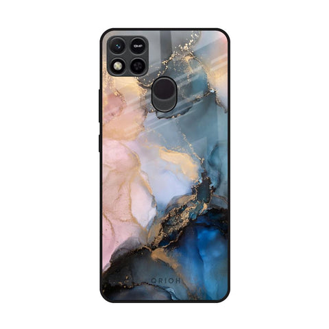 Marble Ink Abstract Redmi 10A Glass Back Cover Online