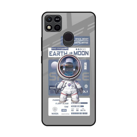 Space Flight Pass Redmi 10A Glass Back Cover Online