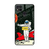 Astronaut on Mars Redmi 10A Glass Back Cover Online