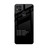 Black Soul Redmi 10A Glass Back Cover Online