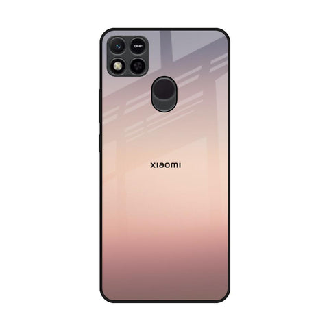 Golden Mauve Redmi 10A Glass Back Cover Online