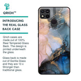 Marble Ink Abstract Glass Case for Redmi 10A