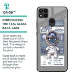 Space Flight Pass Glass Case for Redmi 10A