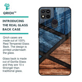 Wooden Tiles Glass Case for Redmi 10A