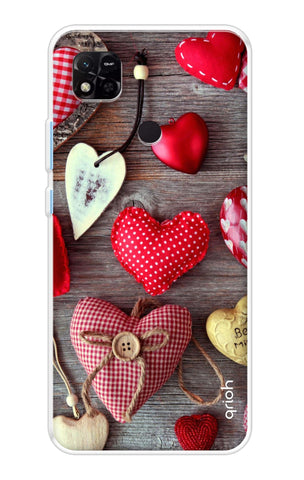 Valentine Hearts Redmi 10A Back Cover