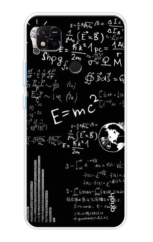 Equation Doodle Redmi 10A Back Cover