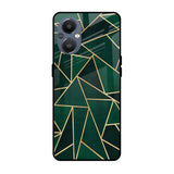 Abstract Green OnePlus Nord N20 5G Glass Cases & Covers Online