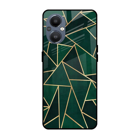 Abstract Green OnePlus Nord N20 5G Glass Cases & Covers Online