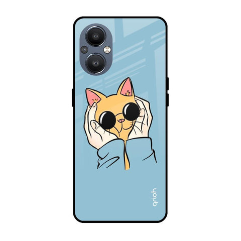Adorable Cute Kitty OnePlus Nord N20 5G Glass Cases & Covers Online