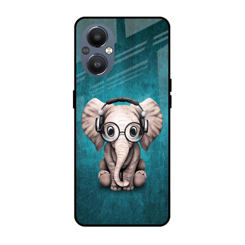 Adorable Baby Elephant OnePlus Nord N20 5G Glass Cases & Covers Online