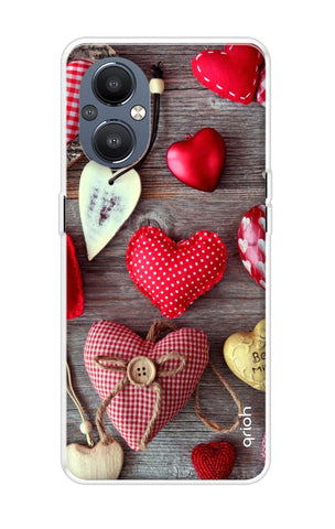 Valentine Hearts OnePlus Nord N20 Back Cover