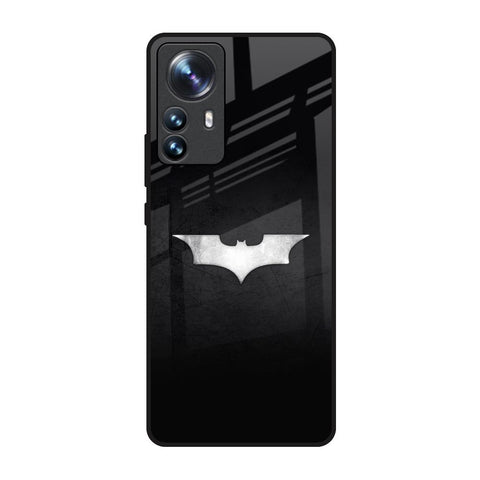 Super Hero Logo Mi 12 Pro 5G Glass Back Cover Online