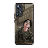 Blind Fold Mi 12 Pro 5G Glass Back Cover Online