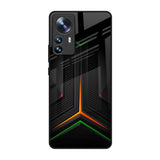 Modern Ultra Chevron Mi 12 Pro 5G Glass Back Cover Online