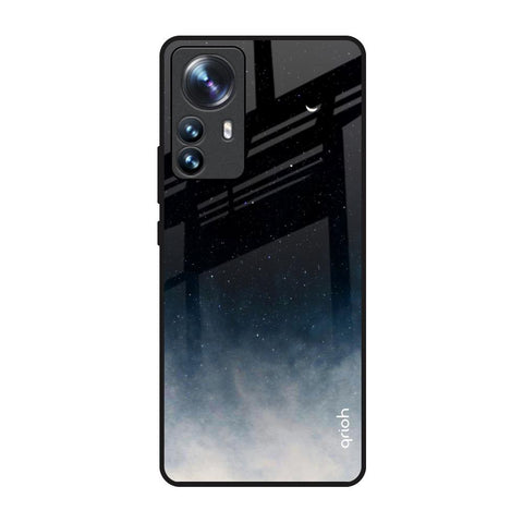 Black Aura Mi 12 Pro 5G Glass Back Cover Online