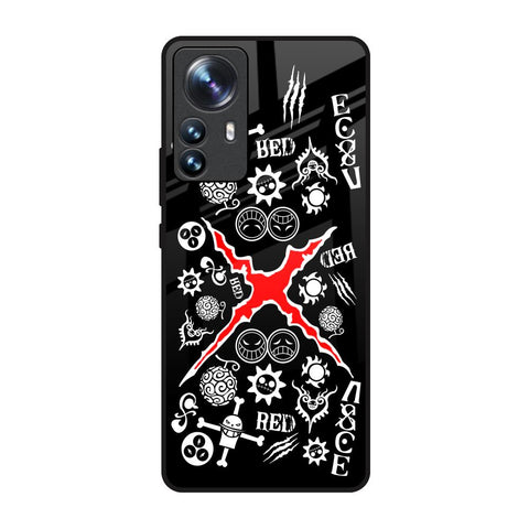 Red Zone Mi 12 Pro 5G Glass Back Cover Online