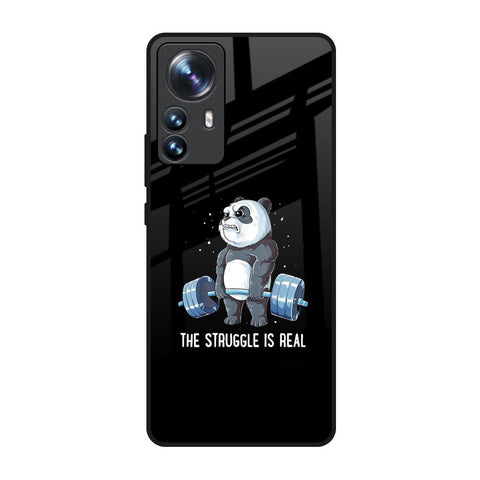 Real Struggle Mi 12 Pro 5G Glass Back Cover Online