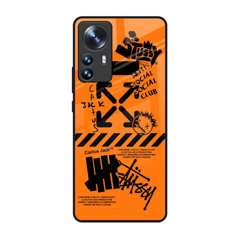 Anti Social Club Mi 12 Pro 5G Glass Back Cover Online