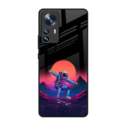 Retro Astronaut Mi 12 Pro 5G Glass Back Cover Online