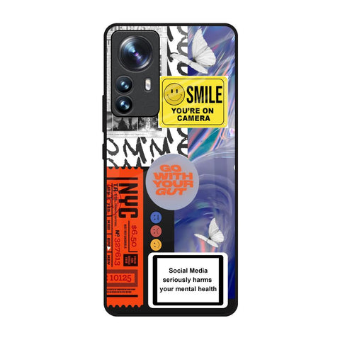 Smile for Camera Mi 12 Pro 5G Glass Back Cover Online
