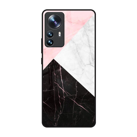 Marble Collage Art Mi 12 Pro 5G Glass Back Cover Online
