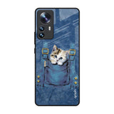 Kitty In Pocket Mi 12 Pro 5G Glass Back Cover Online