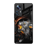 Aggressive Lion Mi 12 Pro 5G Glass Back Cover Online