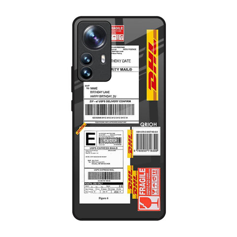 Cool Barcode Label Mi 12 Pro 5G Glass Back Cover Online