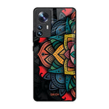 Retro Gorgeous Flower Mi 12 Pro 5G Glass Back Cover Online