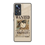 Luffy Wanted Mi 12 Pro 5G Glass Back Cover Online