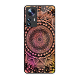 Floral Mandala Mi 12 Pro 5G Glass Back Cover Online